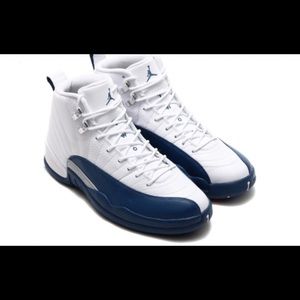 French Blue Jordan 12s